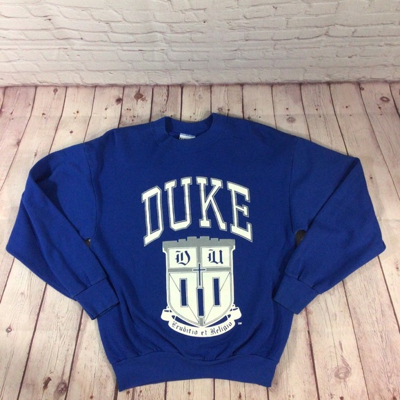 Signal Sports Tops - 🎉HP Vintage Signal Sports Blue Duke Sweatshirt